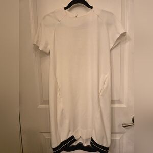 ZARA off-white dress with pockets